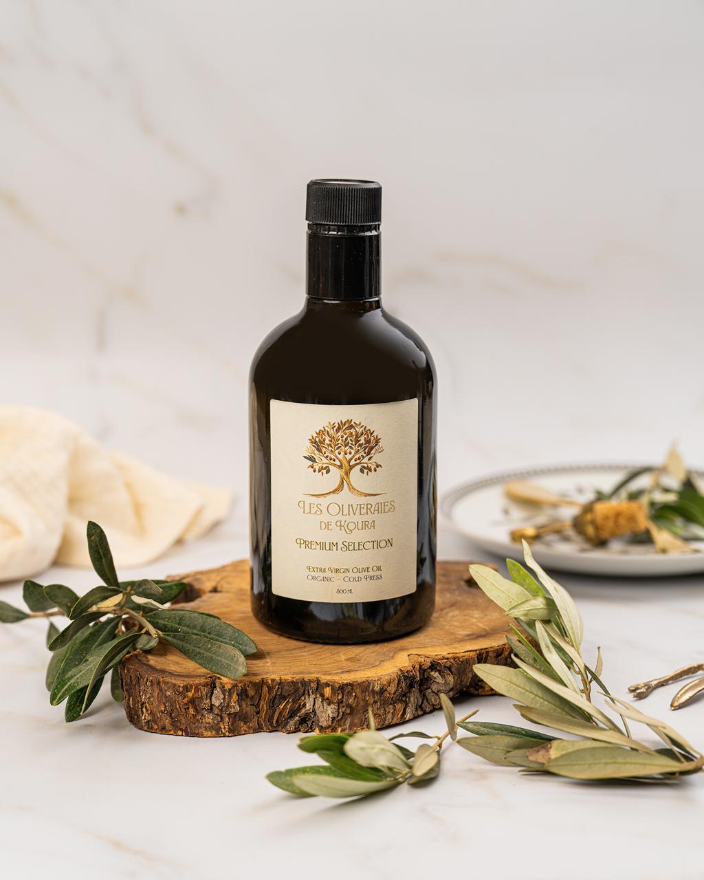 Premium Olive Oil Bottle